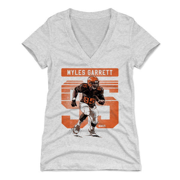 Myles Garrett Women's T-Shirt  Cleveland Football Women's V-Neck